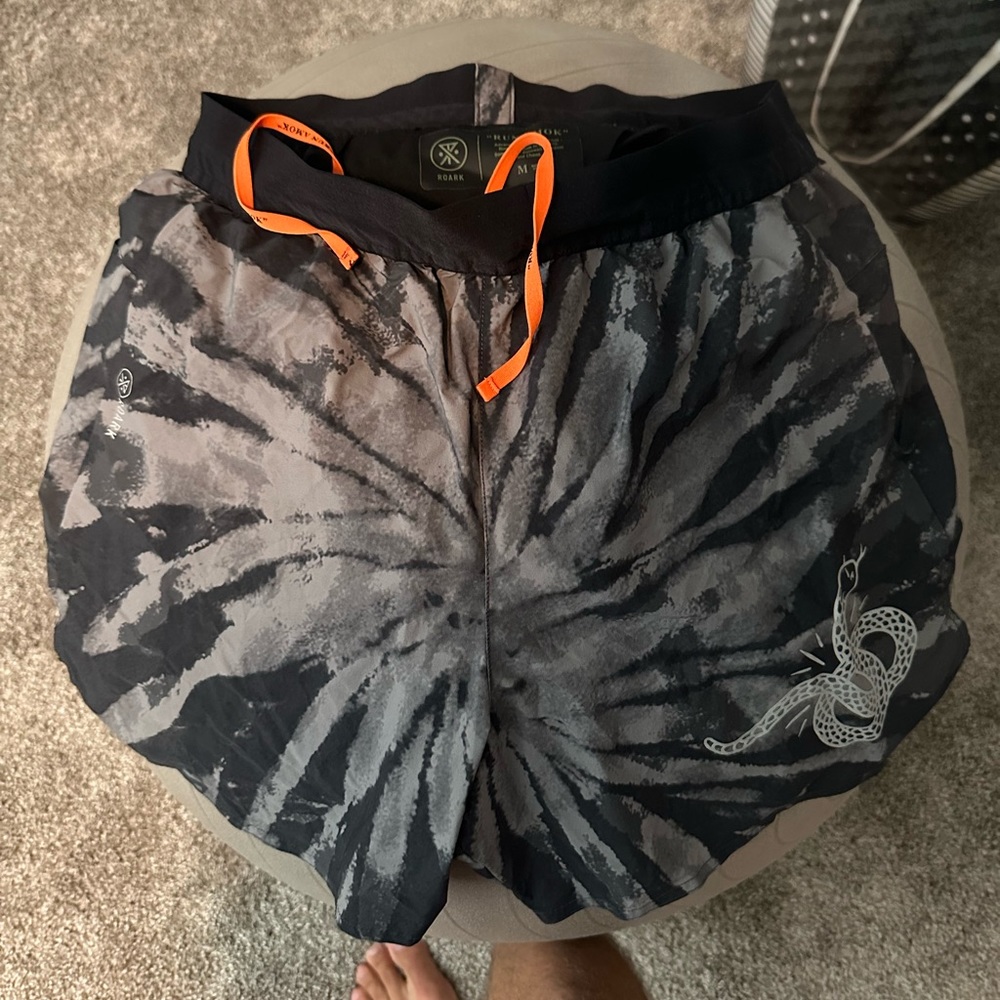 Roark Run Amok 5 inch shorts, with liner